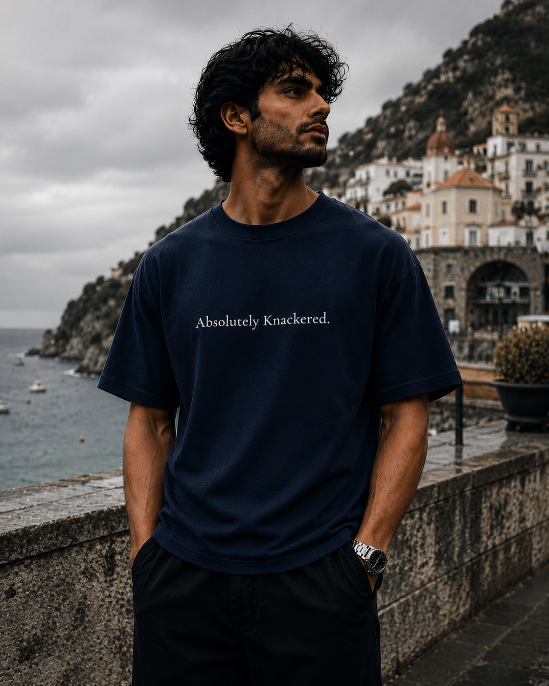 Absolutely Knackered | Minimal graphic tee