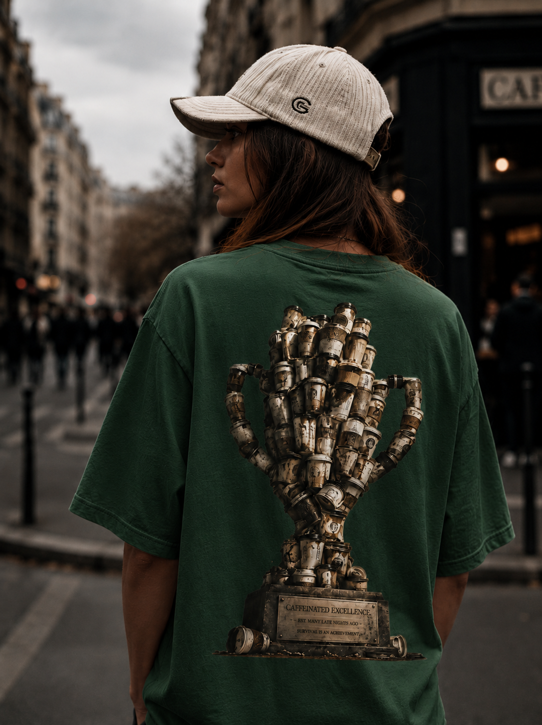 Caffeinated Excellence™ | Premium Graphic Tee