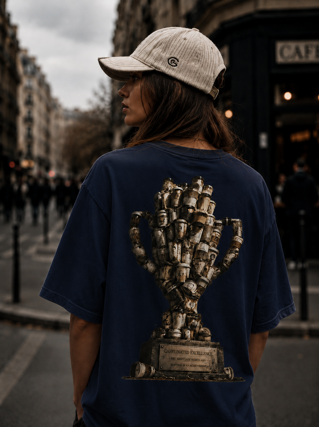 Caffeinated Excellence™ | Premium Graphic Tee