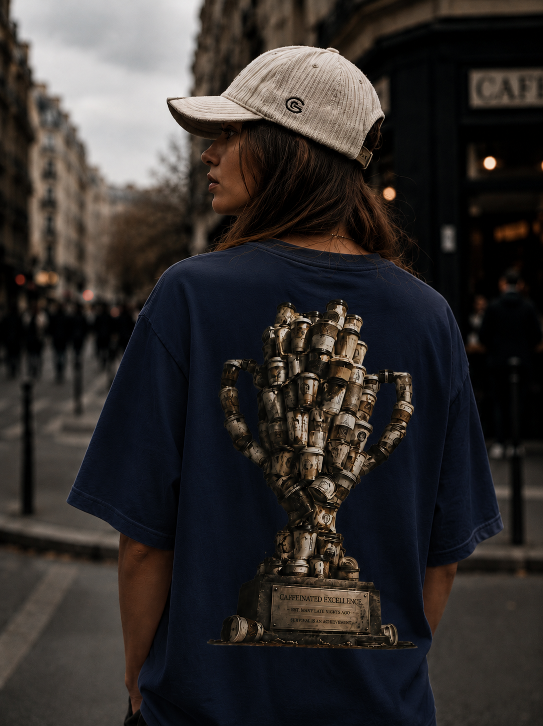 Caffeinated Excellence™ | Premium Graphic Tee