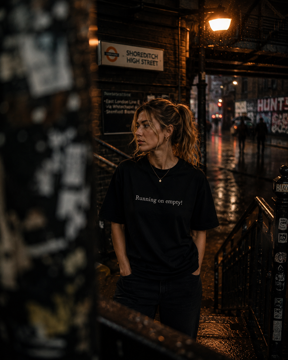 Running on Empty™ ! | Minimal graphic tee